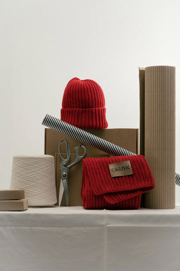 Knitted Chunky Scarf