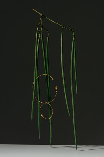 Bracelet with Poppy Bud and Dew Drop