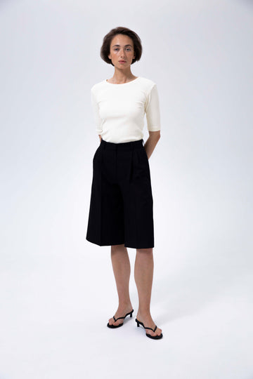 Black Bermuda Shorts