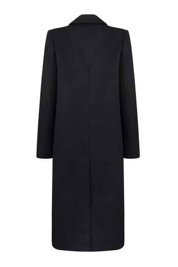 Double-Breasted Clutch Coat