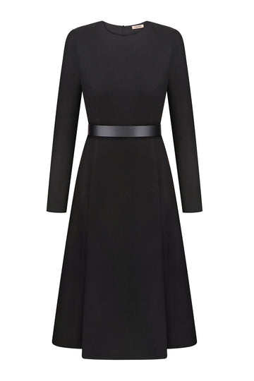 Midi Dress with Slits