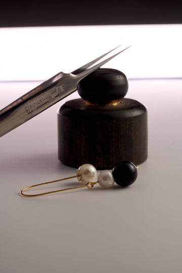 Сережки Arc з перлинами