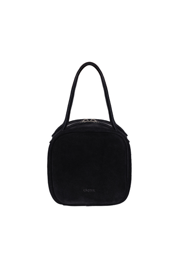 Black Suede Tetra Bag