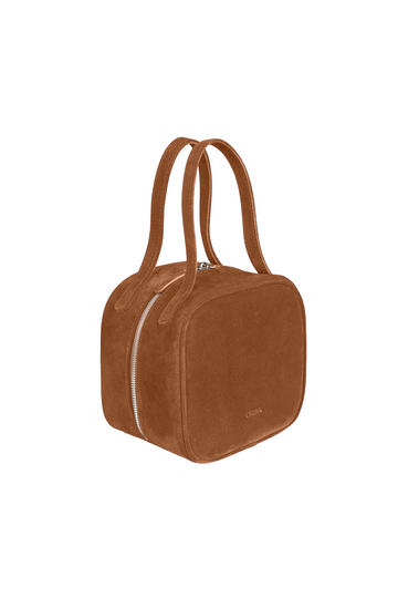 Caramel Suede Tetra Bag