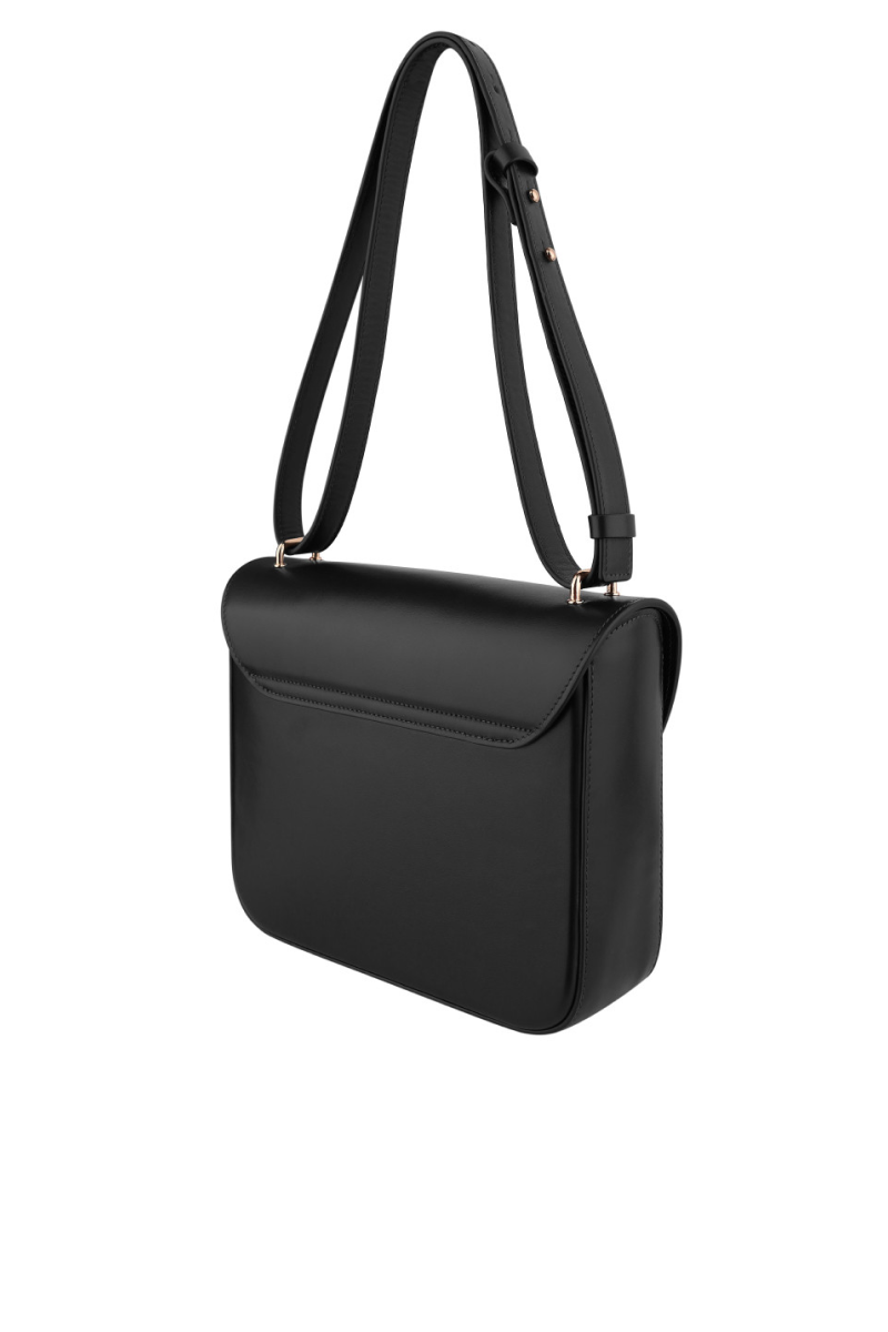 Shoulder Bag Vagabond Valencia Bag Black Leather Box Bag