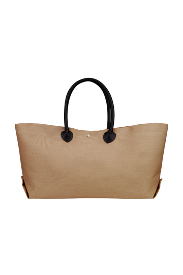 Бежева сумка шопер