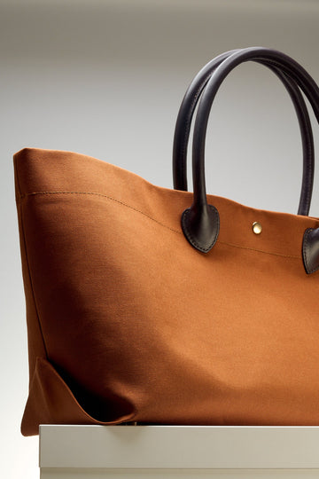 Теракотова сумка шопер