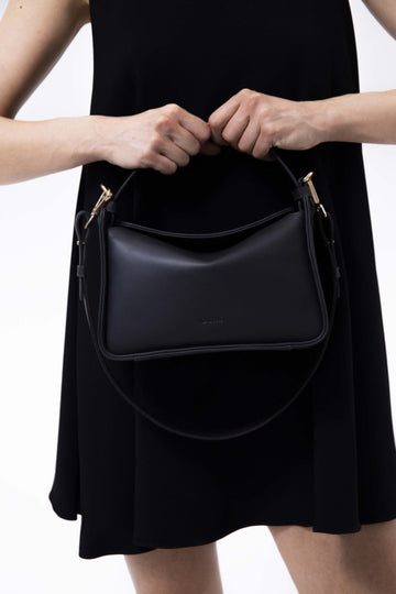 Dark Brown Flap Leather Bag